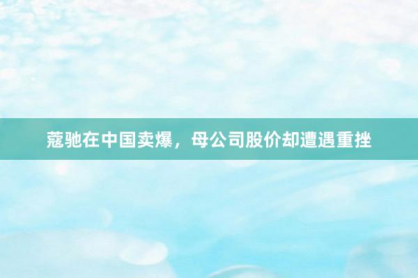蔻驰在中国卖爆，母公司股价却遭遇重挫