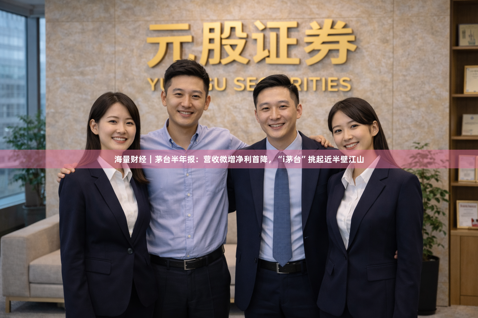 海量财经｜茅台半年报：营收微增净利首降，“i茅台”挑起近半壁江山