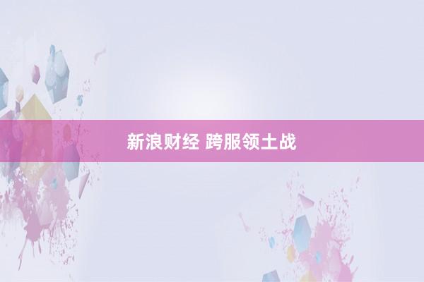 新浪财经 跨服领土战